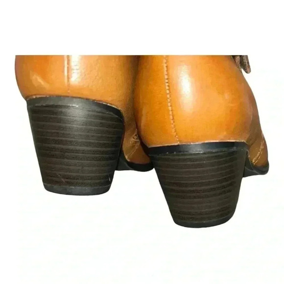 Naturalizer KARMIC Women’s Boots, SZ 9.5 W US Tan Leather pre-loved beautiful! - Picture 8 of 10